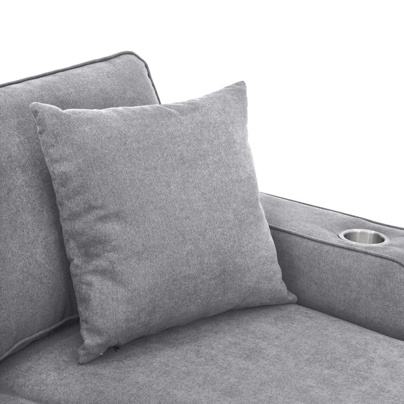 Sofá Selena Gris Claro