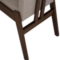 Silla de comedor Toledo de deurope.com.mx con asiento y respaldo en madera y estructura metálica negra.