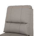 Módulo de sala Enzo III Central de la marca deurope.com.mx, asiento tapizado y estructura moderna en color neutro