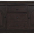 Buffet Argos deurope.com.mx con acabado en madera, puertas y cajones para almacenamiento en sala o comedor.