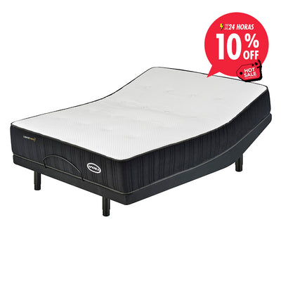 Colchón Queen Size con Cama Eléctrica América Comfort Rest