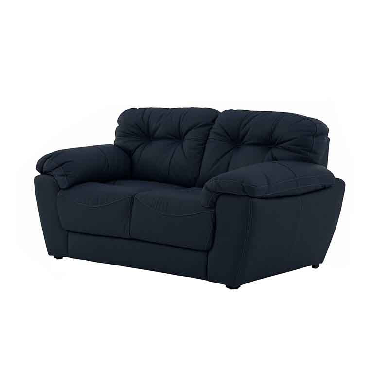 Love Seat Carter Color Azul Cobalto 2