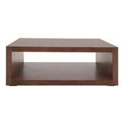 Mesa de centro Berne Made de Chapa de Nogal  Frente 120 cm Alto 45 cm Fondo 80 cm