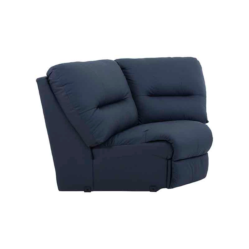 Sala Enzo III Esquinero Color Azul Cobalto,  04