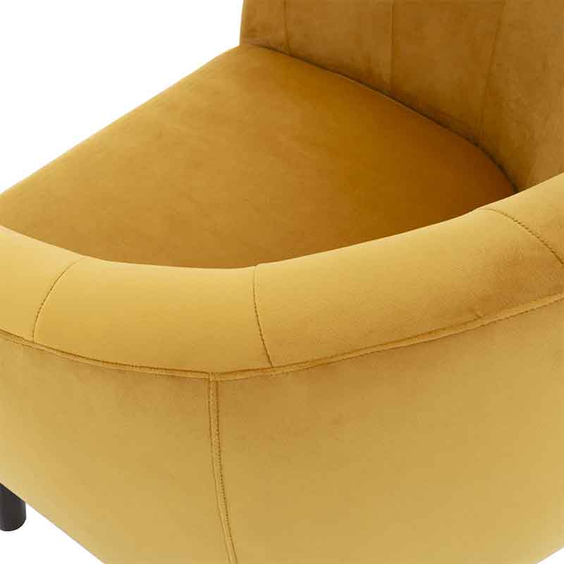 Sillón Ocasional Andor Color Amarillo 11