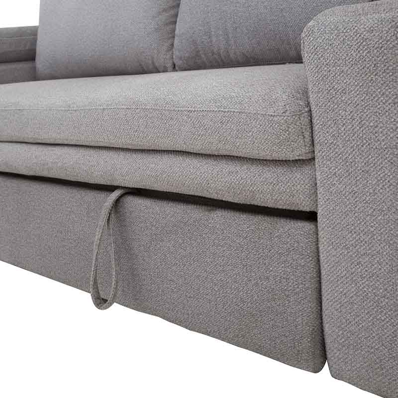 Sofá Cama Vittorio Color Gris claro 15