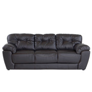 Sofá Carter Color en Moka Piel y  Leather Touch Frente 230 cm Alto 90 cm Fondo 90 cm 