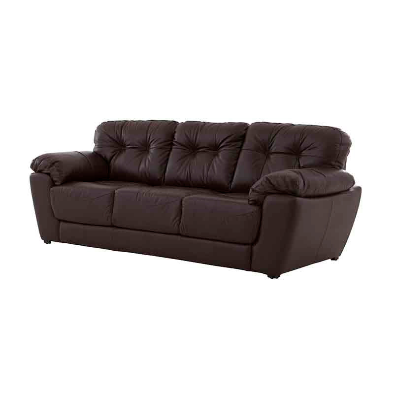 Sofá Carter Color en Moka Piel y Leather Touch 02