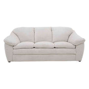 Sofá Chloe Color Marfil en Tela Money Snow Frente 212 cm Alto 90 cm Fondo 96 cm