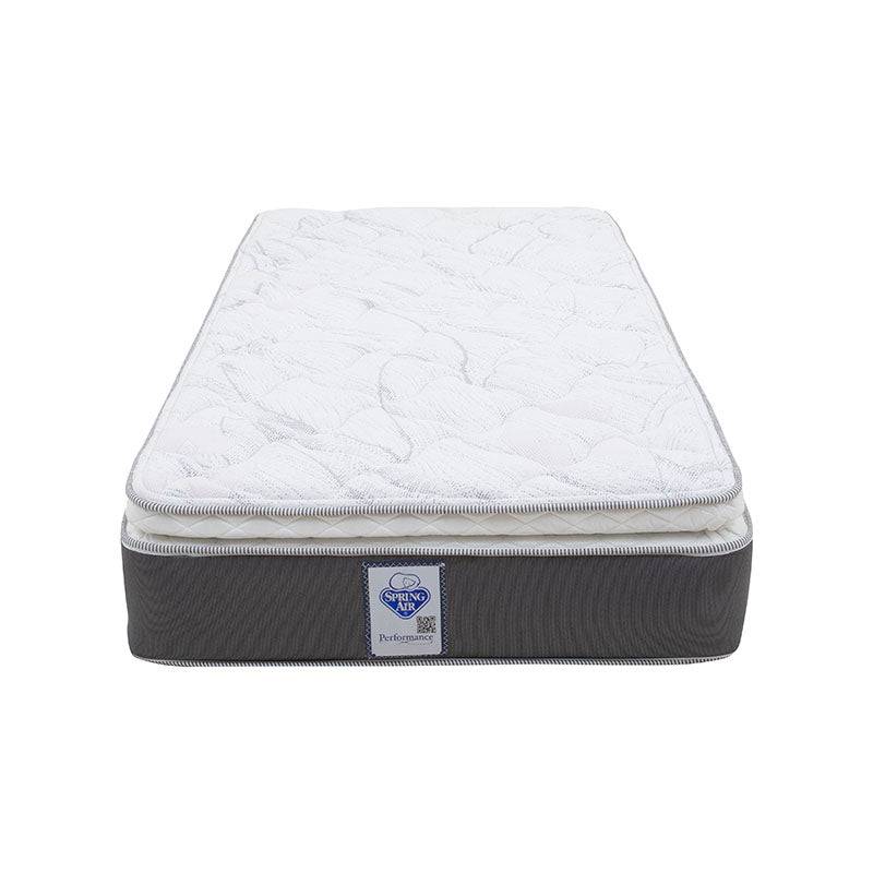 Colchón individual Spring Air Baxter de espuma de alta densidad con funda de tejido de punto, tamaño 100x190 cm, 32 cm de alto.