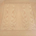 Mesa de centro Ripol de D'europe en madera enchapada en encino, estilo industrial, color natural claro, 120x45x120 cm