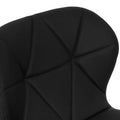 Banco Nexo deurope.com.mx, banco para barra negro con asiento de madera termoformada y tapizado Leather Touch, 50 cm de alto.