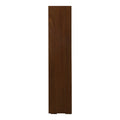 Contrabarra Quetzal deurope.com.mx, chapa de okume, 190 cm de largo, 120 cm de alto, fondo de 40 cm, en color tabaco