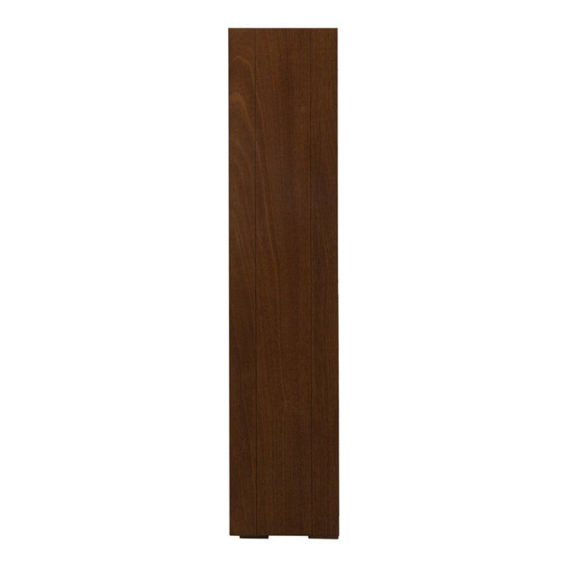 Contrabarra Quetzal deurope.com.mx, chapa de okume, 190 cm de largo, 120 cm de alto, fondo de 40 cm, en color tabaco