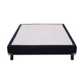 Caja individual Winn de Restonic de madera de pino y tela, con dimensiones de 100 cm de frente y 190 cm de fondo, marca deurope.com.mx