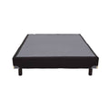 Caja de madera de pino con tela de frente para box spring Air Fashion, de 100 cm de ancho y 190 cm de fondo, marca deurope.com.mx