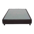 Caja América Onix de madera de pino con malla de acero y tela pliana, dimensiones 100x190 cm, deurope.com.mx
