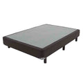 Caja de madera de pino deurope.com.mx con malla de acero semiflex, tela pliana, para cama América Onix, 100x190 cm
