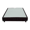 Juego de colchón y box de madera de pino con malla de acero, tela pliana, para cama de 100x190 cm, marca Sealy.