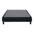 Caja matrimonial América Forte deurope.com.mx, vista lateral con diseño y cierre en color blanco y azul.