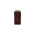 Juego de comedor con buffet Quetzal de madera de pino en acabado cerezo, incluye mesa y buffet de 8 piezas para el hogar.