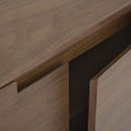 Buffet Balam de bufetera deurope.com.mx, mueble de almacenamiento con puertas y superficie de madera en acabado natural.