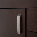 Buffet Creta II deurope.com.mx, bufetera de madera con acabado en chapa de okume, frente de 180 cm, diseño moderno.