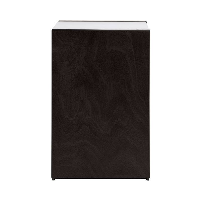 Buró Mond de Deurope en chapa de caoba con placa de mármol, dimensiones 60x40x60 cm, estilo elegante y moderno.