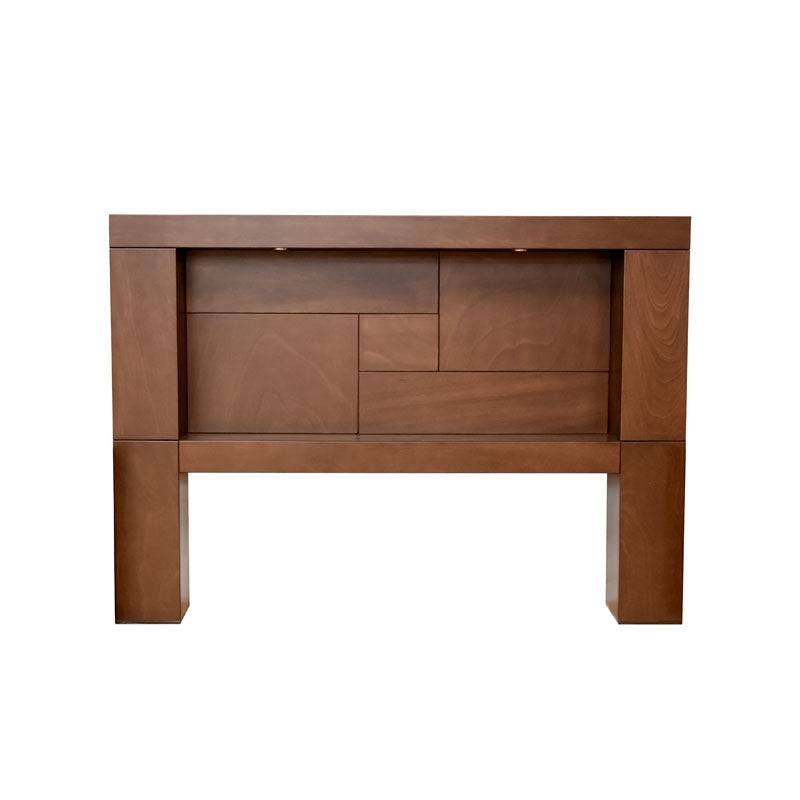 Cabecera de madera Atenas de Deurope, diseño moderno y elegante para dormitorio.