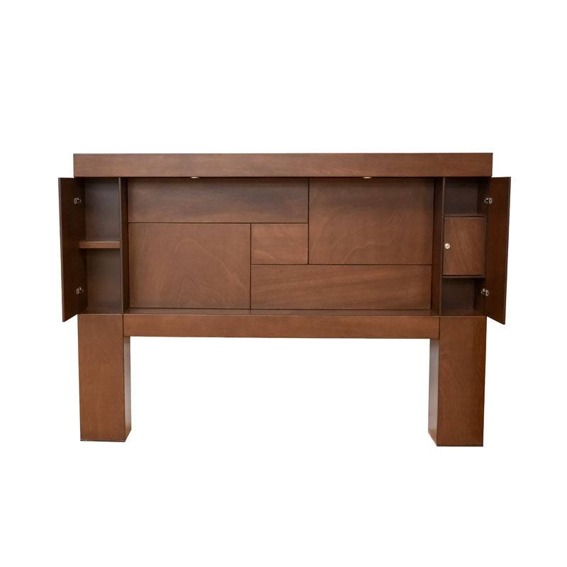 Cabecera de madera Atenas de Deurope, diseñada para camas, con acabado elegante y estilo clásico para dormitorios modernos.