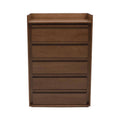 Cajonera Palta de Deurope.com.mx, mueble de almacenamiento en color café natural, con varias gavetas y diseño moderno.