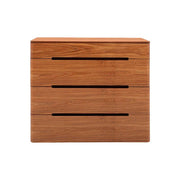 Cajonera Arezzo deupeor.com.mx, madera de tzalam natural claro, frente de 110 cm, altura 100 cm y fondo 45 cm, con cajones.