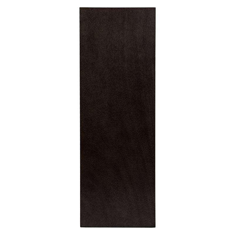 Cajonera Mond de Deurope con acabado en chapa de caoba, mármol y 3 cajones, dimensiones 80x120x40 cm, estilo elegante y funcional.
