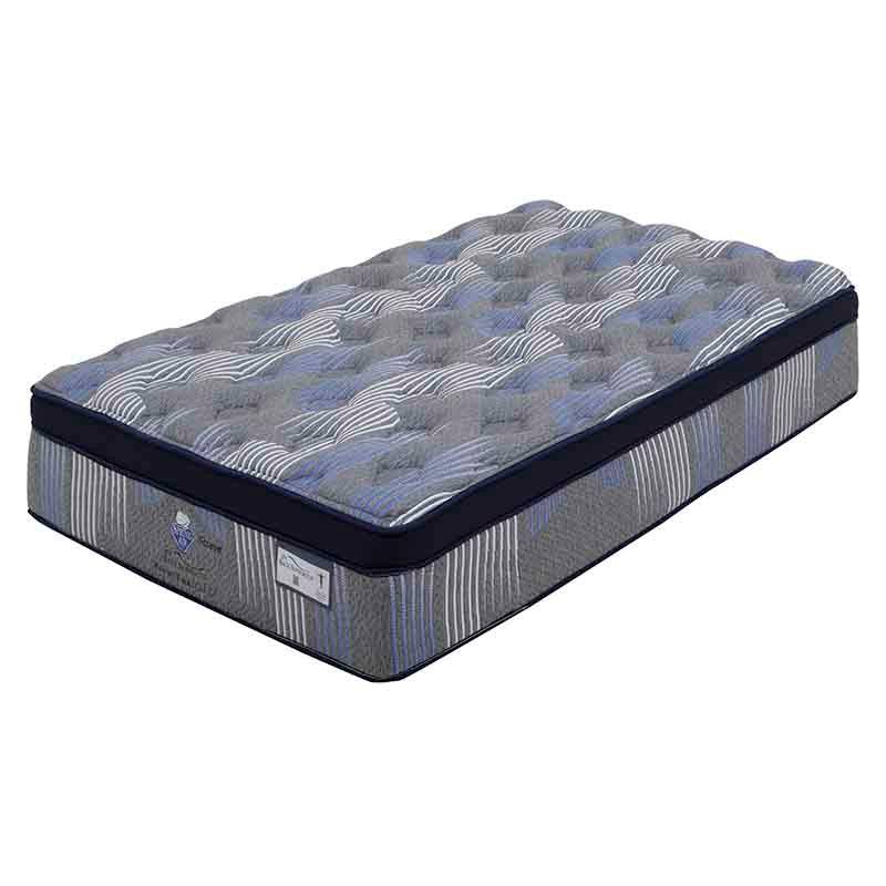 Colchón individual Spring Air Forever con tela de tejido de punto, frente acolchado y medidas 100x190 cm.