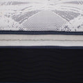 Colchón King Size Restonic Winn con funda de tafeta hipoalergénica, en color claro, con dimensiones de 200x190 cm y altura de 40 cm.