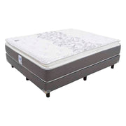 Colchón con Box Spring Air Lotus Queen Size con tela D'europe