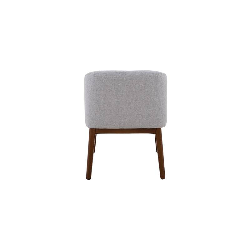 Silla de comedor Atenea deurope.com.mx, asiento y respaldo en color neutro, estructura moderna y resistente para comedor.