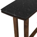 Consoleta Montecarlo de estilo clásico en madera con superficie lisa y detalles decorativos, ideal para sala o sala de estar.