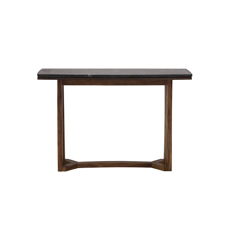 Consoleta Montecarlo de consola de madera oscura con diseño elegante y moderna, ideal para decoración interior.