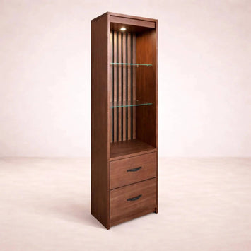 Exhibidor Bourbon con madera-media D'europe