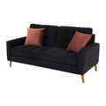 Juego de sala Eugenia de 2 piezas con sillones cómodos y tapizado en tela, ideal para sala moderna.