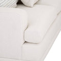 Sofá loveseat Oliver de deurope.com.mx en color gris, con diseño moderno y cojines acolchados para mayor comodidad.