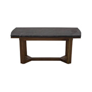 Mesa de centro Montecarlo de madera oscura, diseño elegante y moderna, ideal para sala de estar.