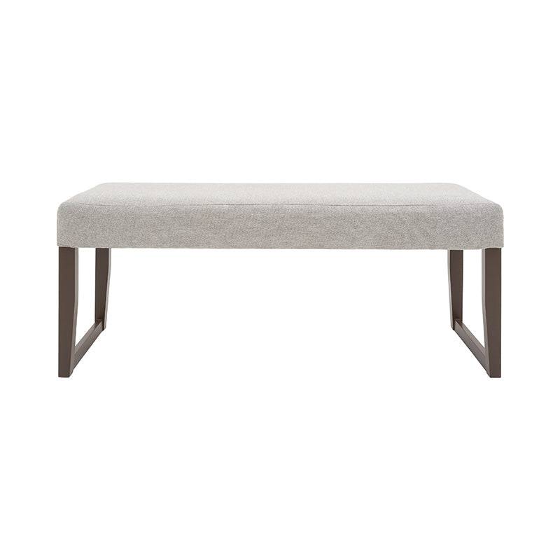 Banca para comedor Amara de Deurope, estructura moderna y asiento cómodo en tonalidades neutras para espacios elegantes.