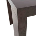 Mesa lateral Ripol de estilo industrial en madera enchapada en encino, color gris Ash, con dimensiones de 60x55x60 cm.
