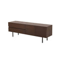 Mueble para TV Zeus de madera, diseño moderno y funcional, ideal para sala de estar.