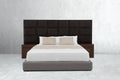 Juego de recámara Boston de Deurope.com.mx con cama, mesitas y armario en diseño moderno y elegante.