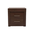 Juego de recámara Boston deoupe.com.mx, cama, cabecera y muebles en diseño moderno en la imagen.