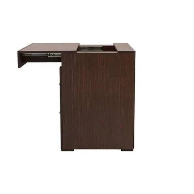 Juego de recámara Boston de Deurope.com.mx con cama, armario y mesitas en estilo moderno y elegante para dormitorio.