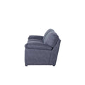 Sala Calvin de Deurope.com.mx, conjunto de asientos cómodos con tapizado en tela gris y diseño moderno.